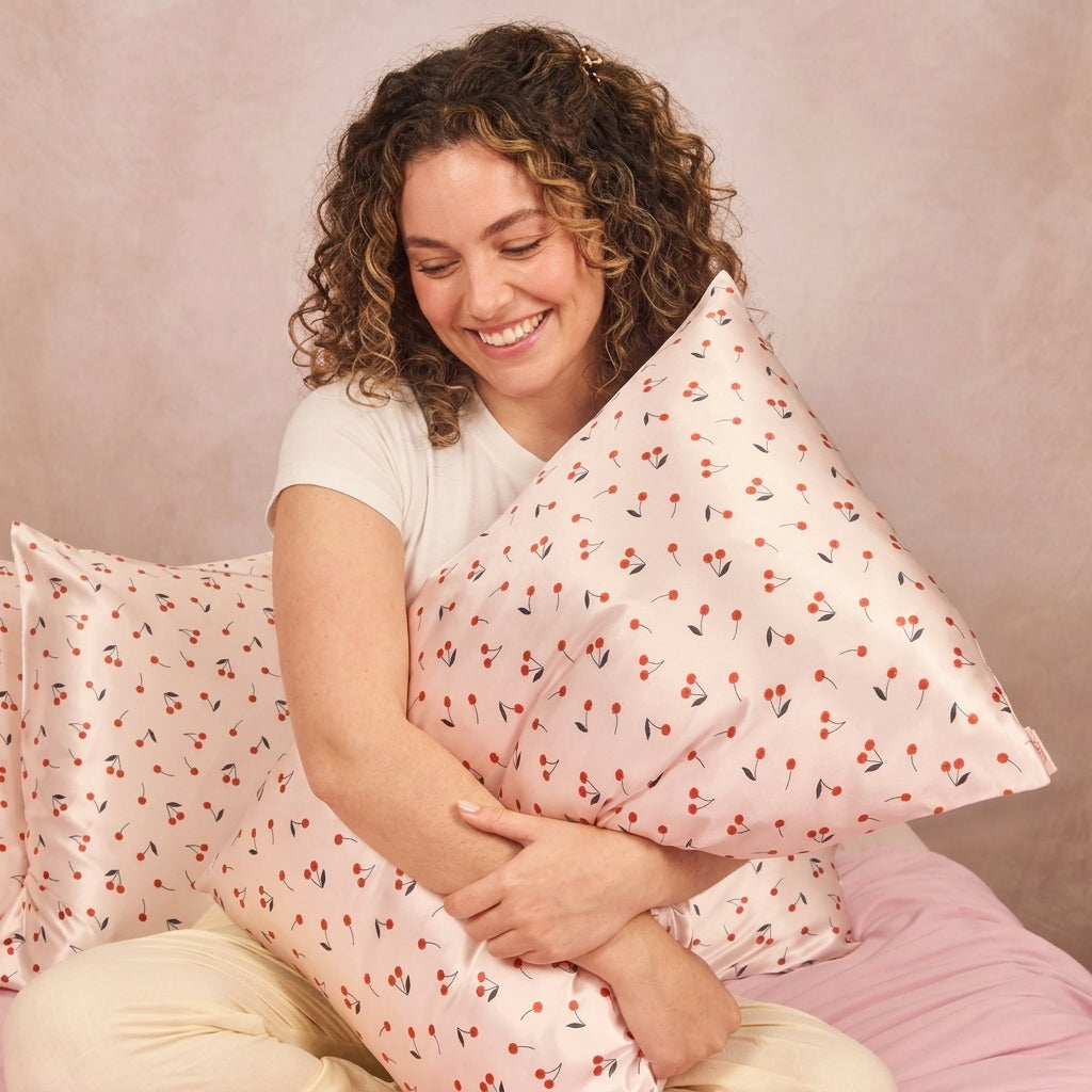 Funda de almohada de satén Clipi