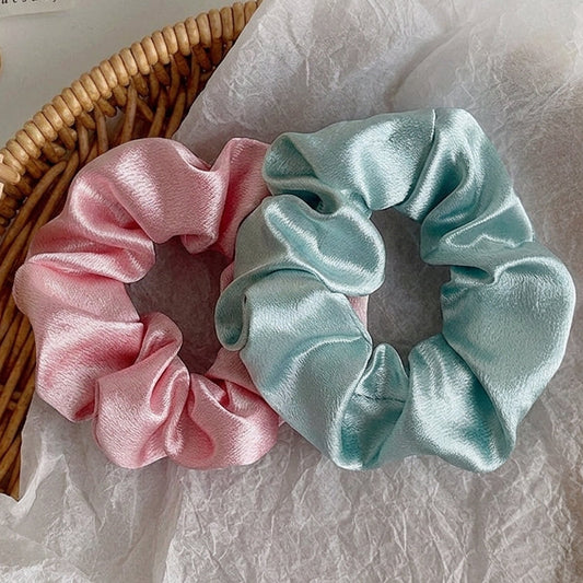 Scrunchies de Satén x2