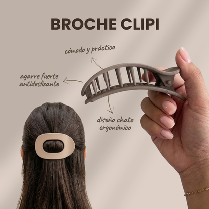 Pack de Broches Flat 4 Broches Print -  Diseño Chato y Minimalista